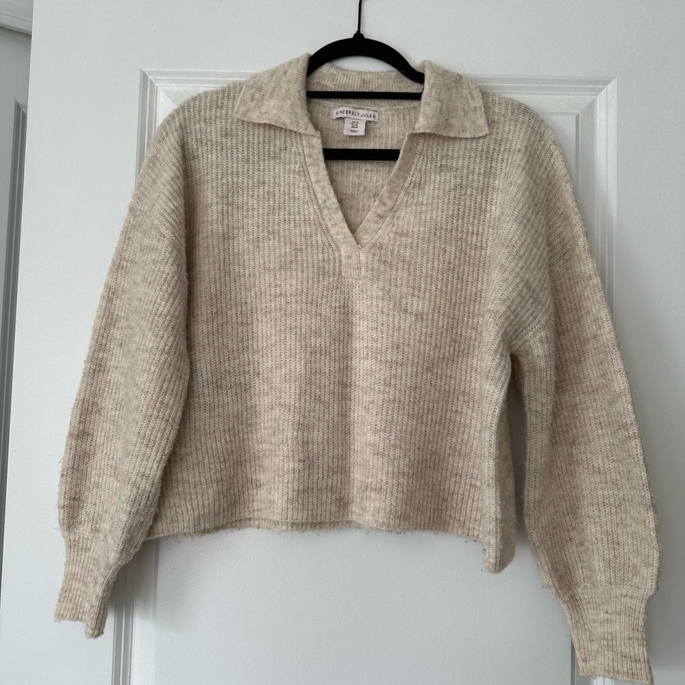 Sincerely Jules Women's Cream Sweater